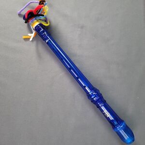FLUTE RECORDER BLUE CANDY APPLES BY Tudor
